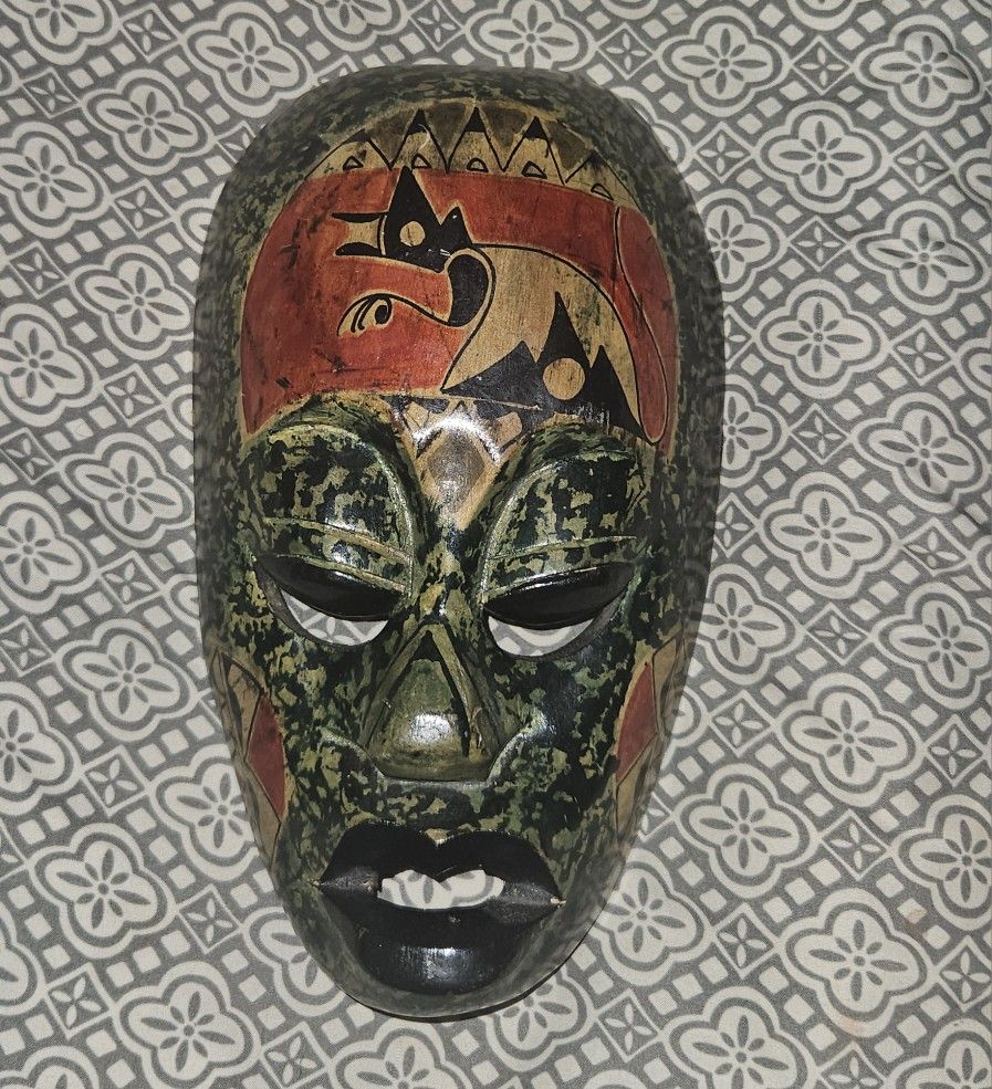 Malacca Vintage Tribal Mask