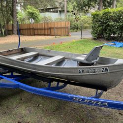 12 Ft Aluminum Fishing Boat