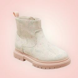 Girls floral boots size 5