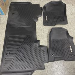 2019 RAM pickup truck plastic flooring mats