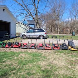10 Self Propelled Lawnmowers (175 Each)