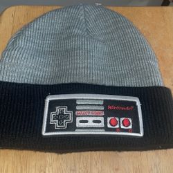 Nintendo NES Controller Beanie.  NWOT one size fits all
