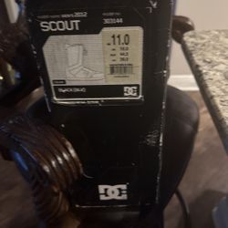 Scout Men's Blk Steel Toe Boots