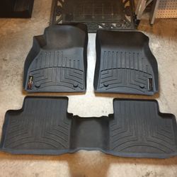 Weather tech Floor mats Chevy Malibu 2013-2015
