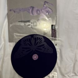 Olivia Rodrigo Butterly Etched Vinyl