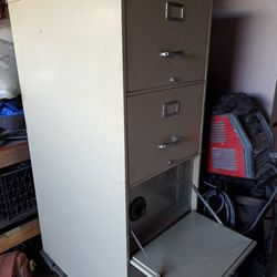 File Cabinet With Safe