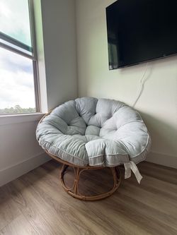 Round Papasan Chair