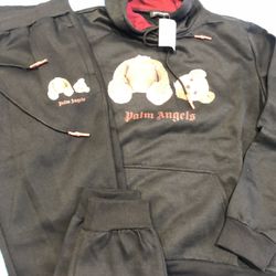 Black Palms Angels Sweatsuit Xl,2X Only 