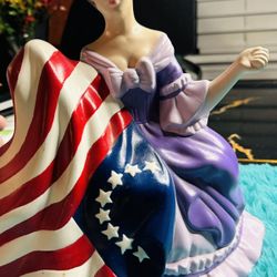 Betsy ross ceramic decor 
