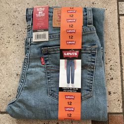 New Levi’s Boys 511 Jeans Size 12