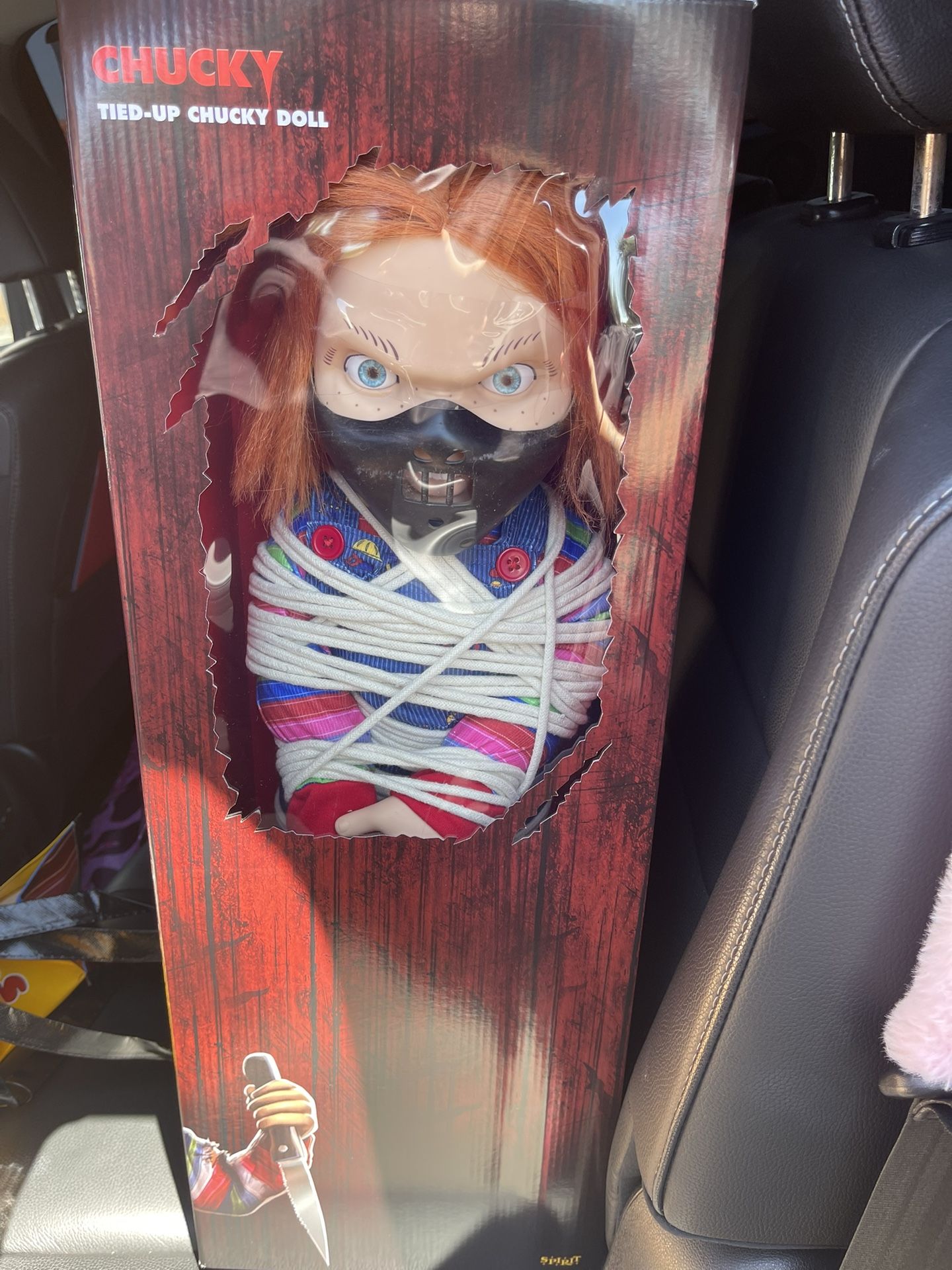 EXCLUSIVE Tied Up Halloween Chucky Doll