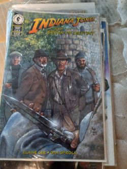 Indian Jones are comic books