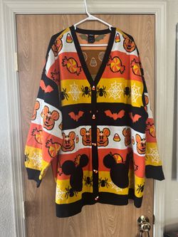 Disney Halloween Knit Cardigan Sweater