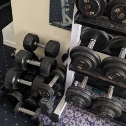Dumbbells Weights Gun Fitness Exercise $1lb One Dollar A Pound