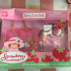 Vintage Strawberry Shortcake With Tote Bag