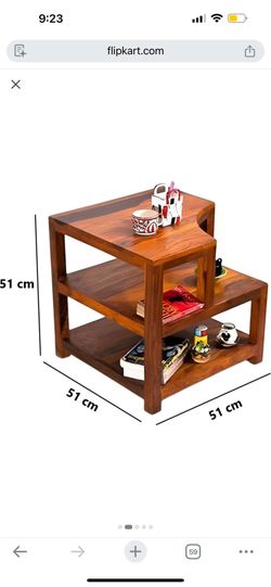 Rosewood solid side table