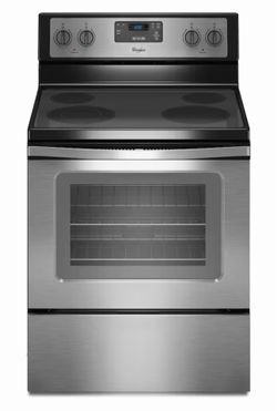 Whirlpool 4.8 Cu. Ft. Electric Range Stove with FlexHeat™ Dual Radiant Element