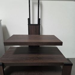 TV Stand With Shelves