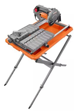 New Ridgid 7 “ wet saw