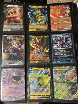 Pokémon Cards Full Arts and V’s