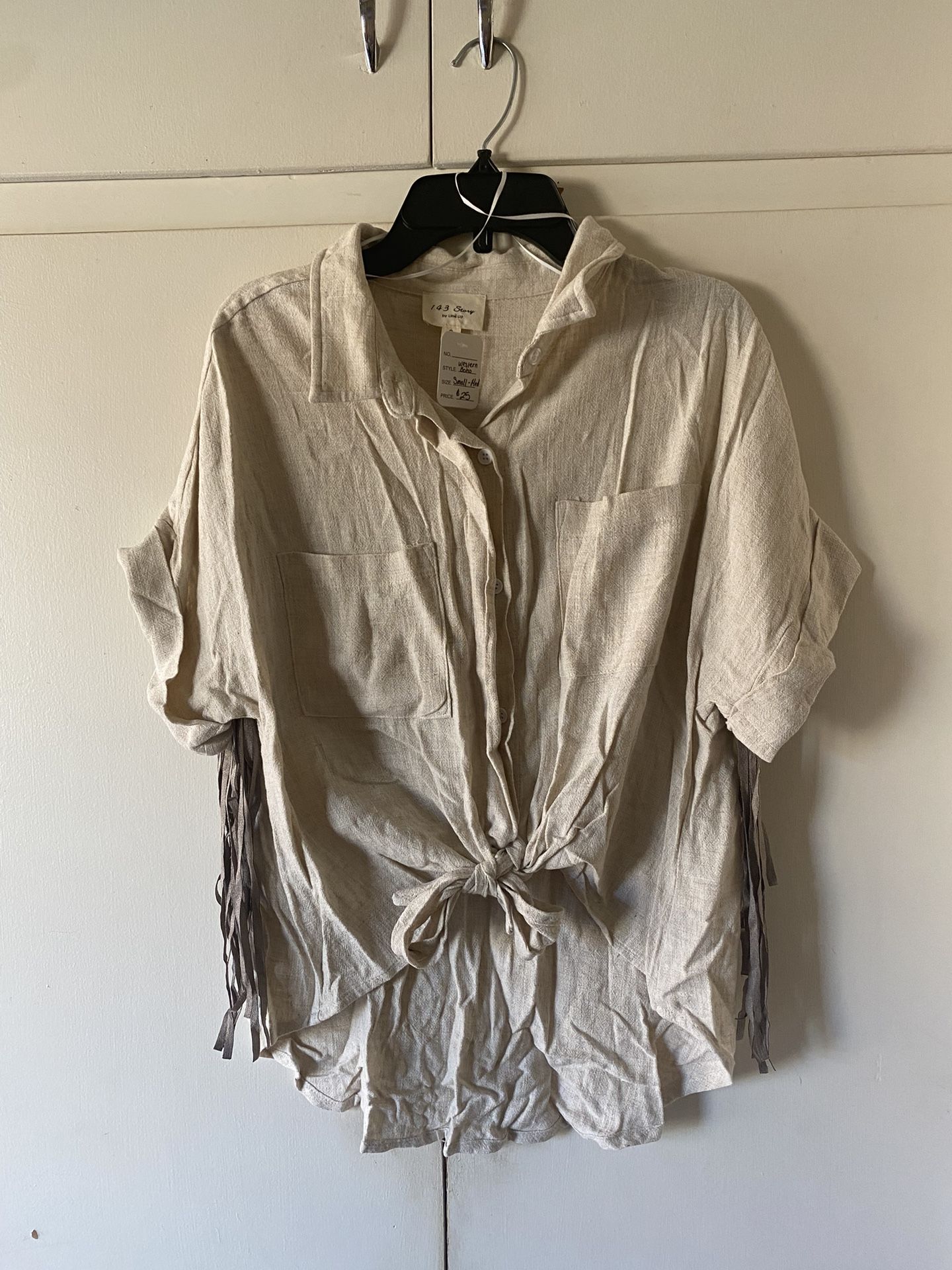 Western Button Up Top