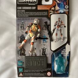 Hasbro Star Wars Saga Collection Clone Commander Cody 2006 #24 Action Figure