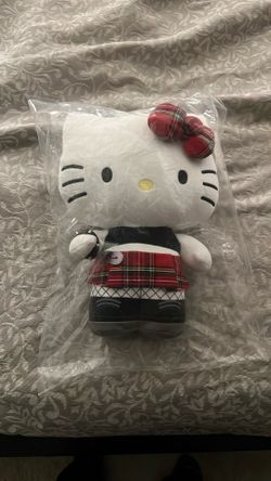 Hello kitty With Plaid Skirt New 