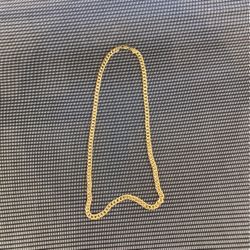 Necklace 18 karat gold Plated 24 inch beautiful necklace