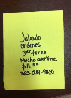 Trabajo