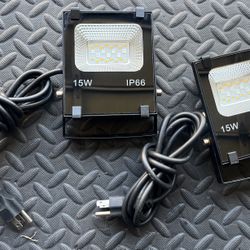 Used 15W LED Color Changing Flood Lights – Dimmable, IP66 (OBO)