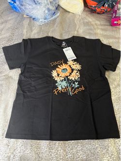 Jeanswest | Jeanswest Black Short Sleeve Women's T-shirt Pure Cotton Regular Fit Slimming Summer Fashion Casual round Neck Top
