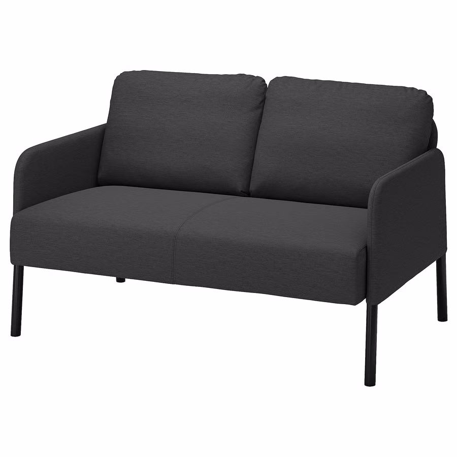 Loveseat IKEA GLOSTAD mini sofa