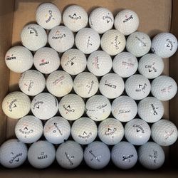 40 Hitaway Golf Balls , All White