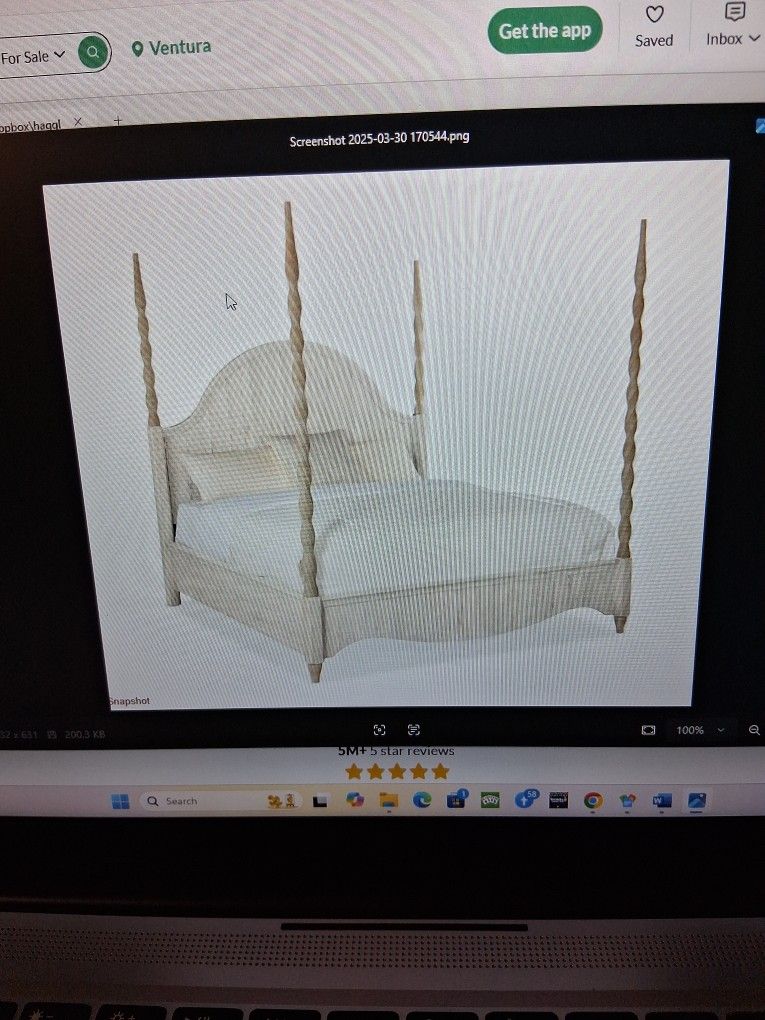 Brand New Serenity Four Poster King Size Bed