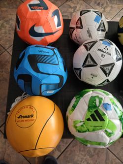 New Soccer Balls Nike Puma Addidas Mikasa