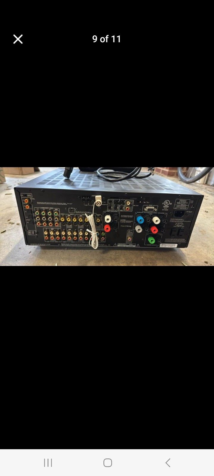 INTEGRA DTR-4.6 AV RECEIVER WITH REMOTE CONTROL $200 FINAL PRICE 
