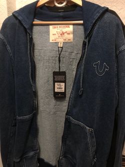 True Religion Zip Up Hoodie