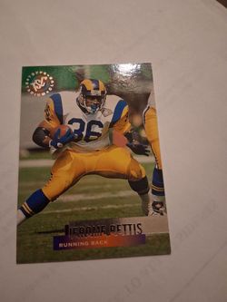 1995 Jerome Bettis,  Topps Stadium Club,  Card # 350