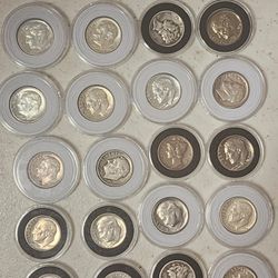 50 Silver Dimes 