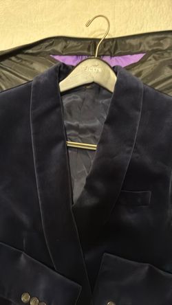 J.Crew Navy Velvet Blazer