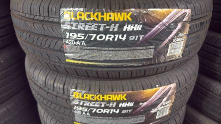 Blackhawk Street-H HH11 195/70R14 91T Tires (2)
