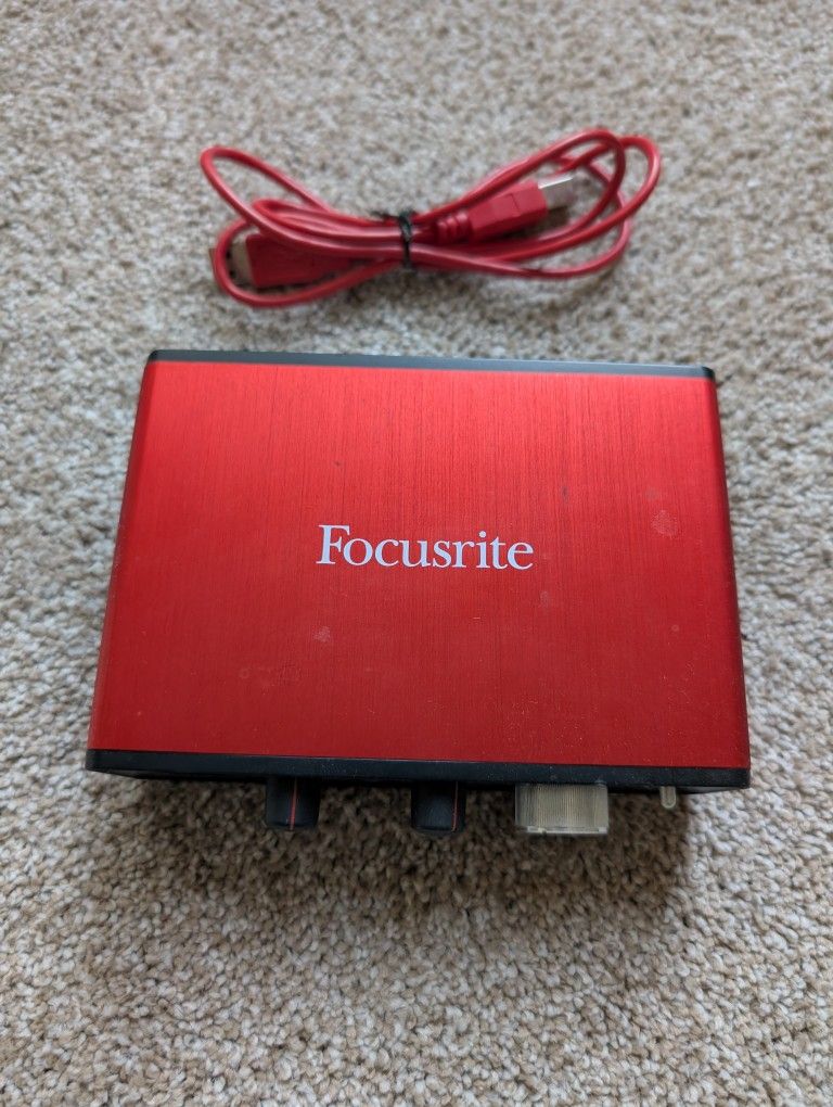 Focusrite Scarlett Solo USB Audio Interface