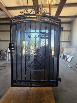 Iron doors