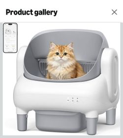 Smart Automatic Litter Box – NEW, Self‑Cleaning, App Control