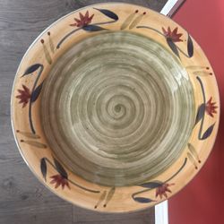 Pier 1 Elizabeth Stoneware Serving Platter