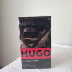 HUGO BOSS HUGO X SUPERMAN  , 4.2OZ/125ML,  NEW SEALED BOX