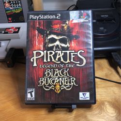 PlayStation 2 / PS2 - Pirates Legend If The Black Buccaneer