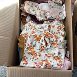 Baby Girl Clothes Assortment 2 Boxes