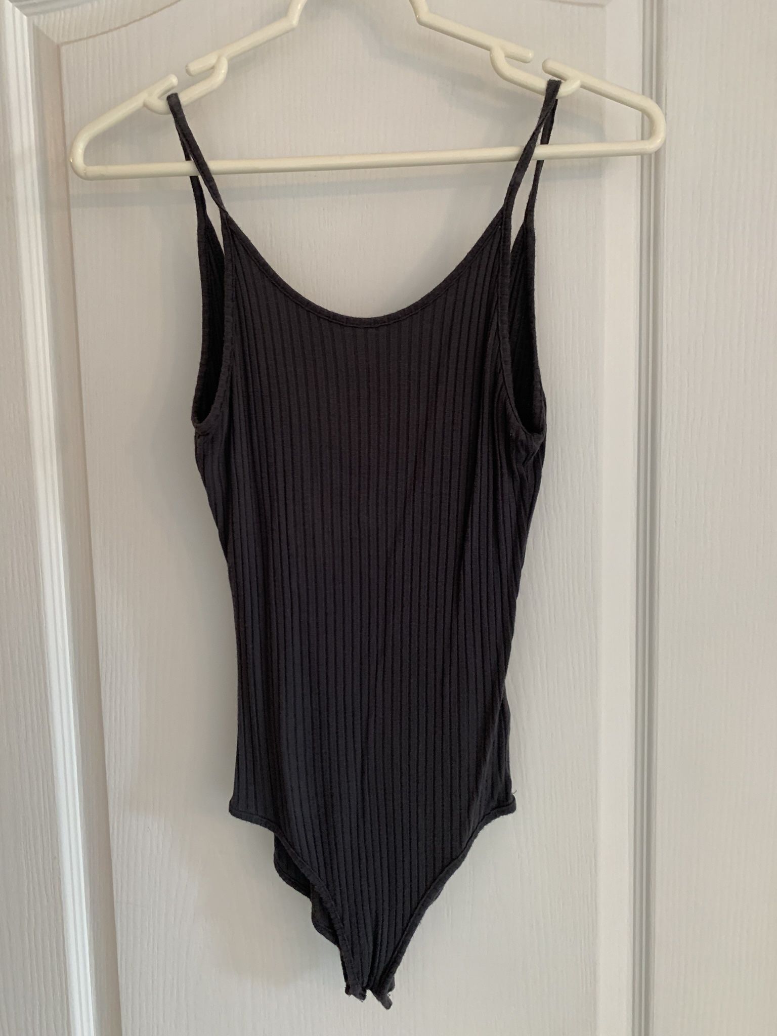 Ribbed Bodysuit, Size L