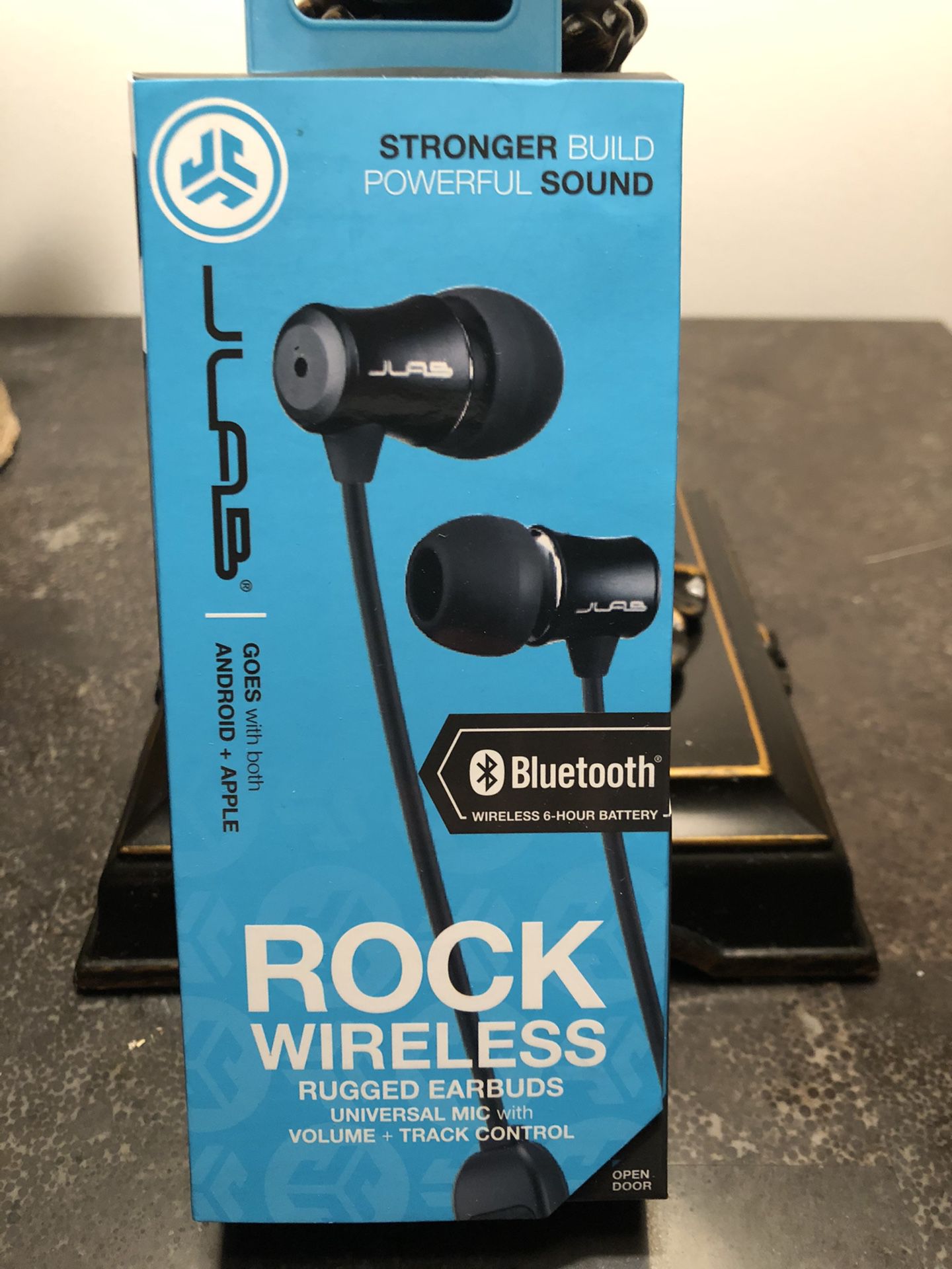 JLab Rock Wireless Audio Earbuds
